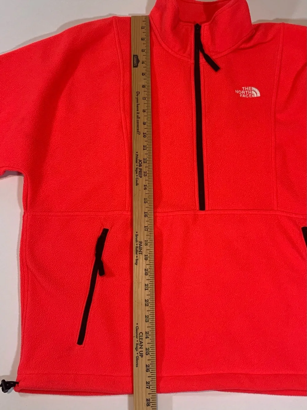 The North Face Coral Fleece Pullover 1/4 Half Zip Jacket Mens L Outdoors
